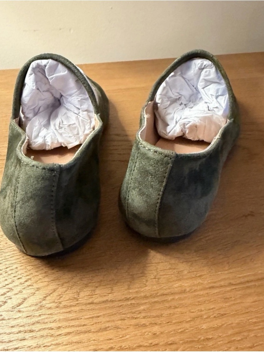 Madewell The Greta Ballet Flat in Suede (Loden ) Size 8.5 NWOB $128 NN046 - Picture 6 of 6
